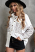 Patchwork Corduroy Buttoned Shirt Jacket